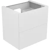 Keuco EDITION 11 meuble sous-lavabo, 2 tiroirs frontaux, 700x700x535mm, 31342270000