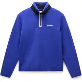 Napapijri Pull-over 'T-Derganza' bleu foncé / noir / blanc