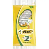 BIC Sensitive Rasoirs jeatables pour hommes 10 pc(s) no data