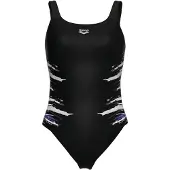 Arena Angelica U Back Swimsuit Noir 38 Femme