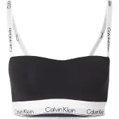 Calvin Klein Lv00qf8497 Bandeau Bralette Bra Noir XL Femme
