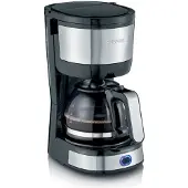 Severin GK5541 Verseuse en verre (KA4808), Machine à café : accessoires, Transparent
