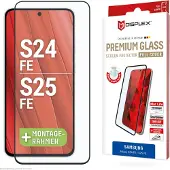 Displex Screenprotector Real Glass Full Cover voor de Samsung Galaxy S24 FE / S25 FE