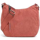 Mandarina Duck Hunter Velvet Hobo Medium Shoulder Bag Orange