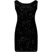 Deeluxe Nelly Sleeveless Short Dress Noir M Femme