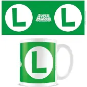 Nintendo Super Mario - Luigi, Tasse, Vert, Blanc, Multicolore
