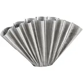 House Doctor Vase Flood argent brossé