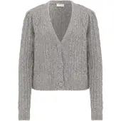 Guido Maria Kretschmer Women Cardigan 'Farina' gris chiné