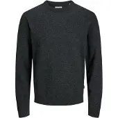 Jack & Jones Pull-over 'JJEPerfect' noir chiné