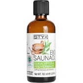 STYX Huile de sauna à l'eucalyptus et à la menthe poivrée, 100 ml