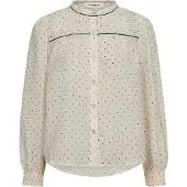 Co'Couture Chemisier 'Francisca' noir / blanc cassé