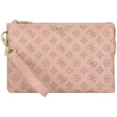 GUESS Trousse de maquillage en textile, Nude