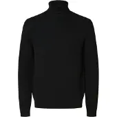 Selected Dane High Neck Sweater Noir L Homme