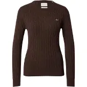 Gant Pull-over brun foncé