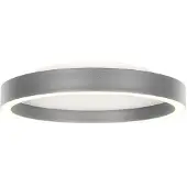 Steinhauer Lampe de plafond à design Ringlux Métal brossé Ø 40 cm