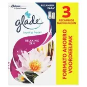 Glade Amb One Touch Zen Défrisant 3 Recharges