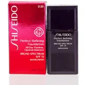Shiseido Fond de teint Perfect Refining SPF 15 D20 30ml (D20 Marron riche)