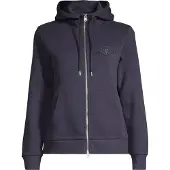 Gant pour femme. 4202588 Sweat à capuche zippé Tonal Shield marine (M), Casuel, Coton