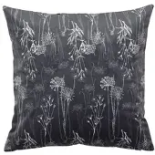 Broste Copenhagen Housses de coussins SAVEA - Noir - 50x50 cm