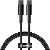 Baseus 6953156232051 Câble USB 2.0 1 m USB C Noir