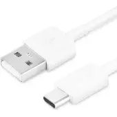 Samsung Câble EP-DR140AWE USB-A - USB-C 0,8 m (en vrac - emballage de rechange) - blanc