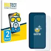 BROTECT Protection Mat (2 pcs, Google Pixel 10), Téléphone portable : film de protection, Transparent