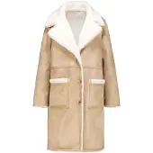 Garcia Gj500915 Coat Beige 2XL Femme