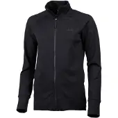 Lundhags Ullto Merino Ws Full Zip, couche intermédiaire, femme, noir