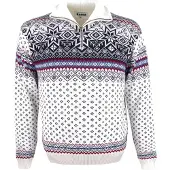 Kama Lykke, sweater, blanc