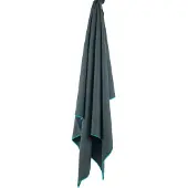 Lifeventure Trek Towel en SoftFibre Recyclé, gris