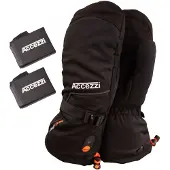 Accezzi Heat Mittens, moufles chauffants, noir