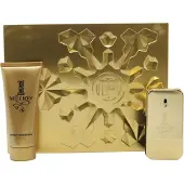 Rabanne Edt Spray 50ml/Shower Gel 100ml 1 Million Giftset