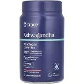 Trace Minerals Ashwagandha Gummies, Passion Fruit Orange - 60 gummies