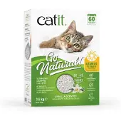 Catit Go Natural! Bamboo Vainilla Clumping Sand 3.6kg Clair