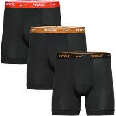Nike Eday Brief Boxers 3 Units Noir S Homme