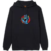 Santa Cruz Hand Dot Front Hoodie Noir M Homme