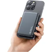 Usams Powerbank Cy Series Cd242 10000Mah 20W Magnetic Wireless Titanium
