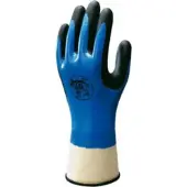 Perel High Tech 377 Werkhandschoenen Blauw/zwart - Maat M - Nitril Handschoenen