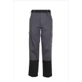 Planam Pantalon de soudeur Weld Shield taille 46 gris/noir (46)