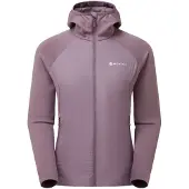 Montane F Sirocco Lite Hoodie, couche intermédiaire, femme, violet