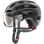 Uvex finale visor, casque de vélo, noir