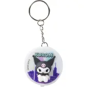 Blue Sky Studios Sanrio Kuromi With Light Keychain Blanc