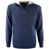 Kama Bjørn Merino, sweater, hommes, bleu foncé