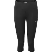 Montane F Sstream 3/4 Trail Tights-Reg Leg, femme, noir