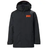 Helly Hansen Level, veste de ski, junior, noir