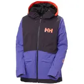Helly Hansen Powchaser 2.0, veste de ski, femme, violet