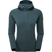 Montane F Protium Hoodie, polaire, femme, vert foncé
