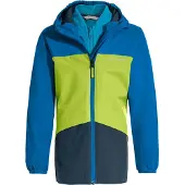 Vaude Kids Escape 3in1 Jacket, veste d'hiver, vert/bleu