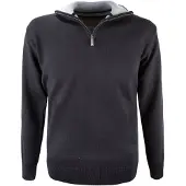 Kama Bjørn Merino Sweater, hommes, noir