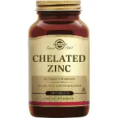 Solgar Zinc chélaté - 100 comprimés